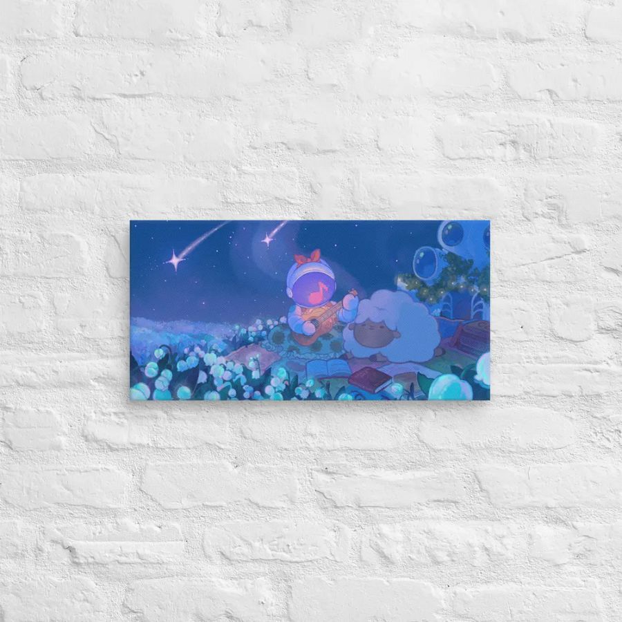 Noodle Collection - Cozy Guitar Friends Canvas Print product image (2)