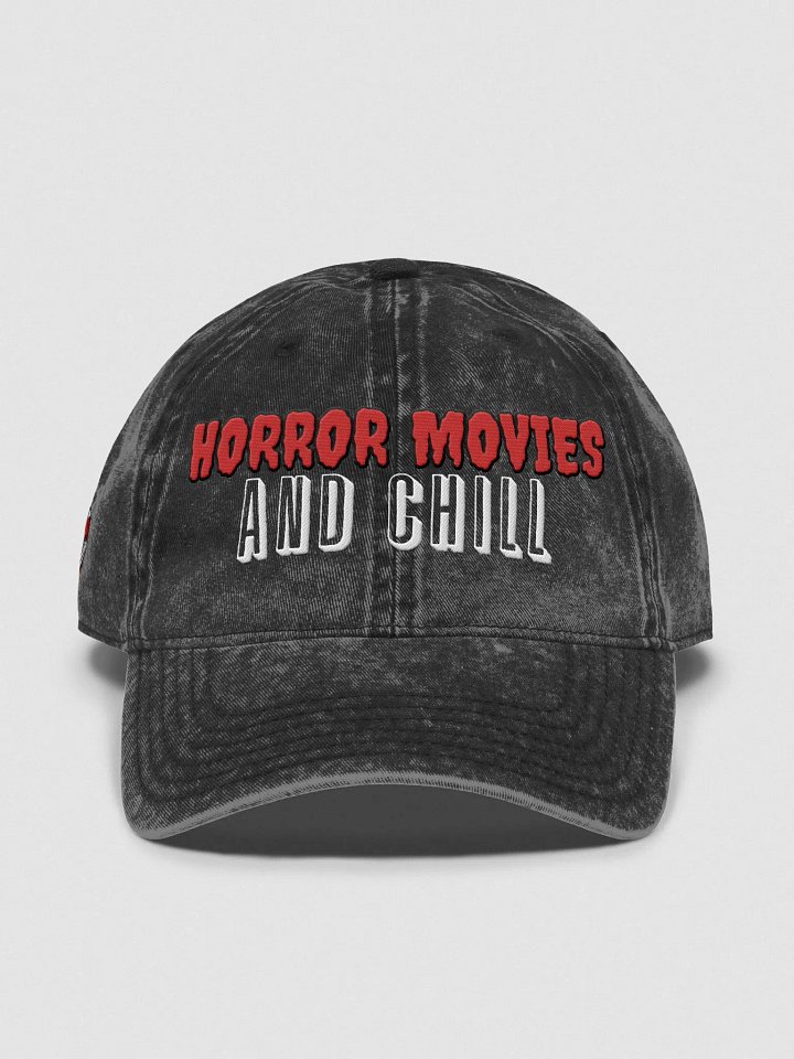 Horror Movies & Chill Dad Hat product image (1)