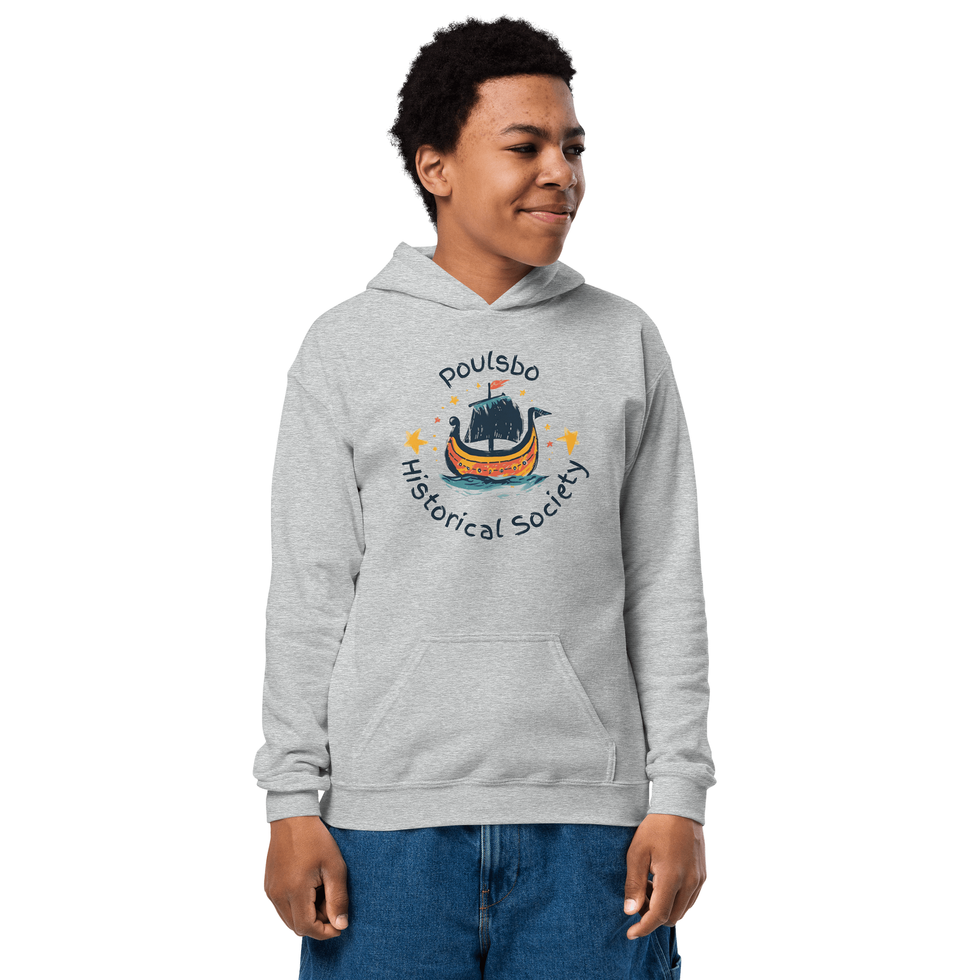 Viking Ship Adventure Youth Hoodie product image (21)