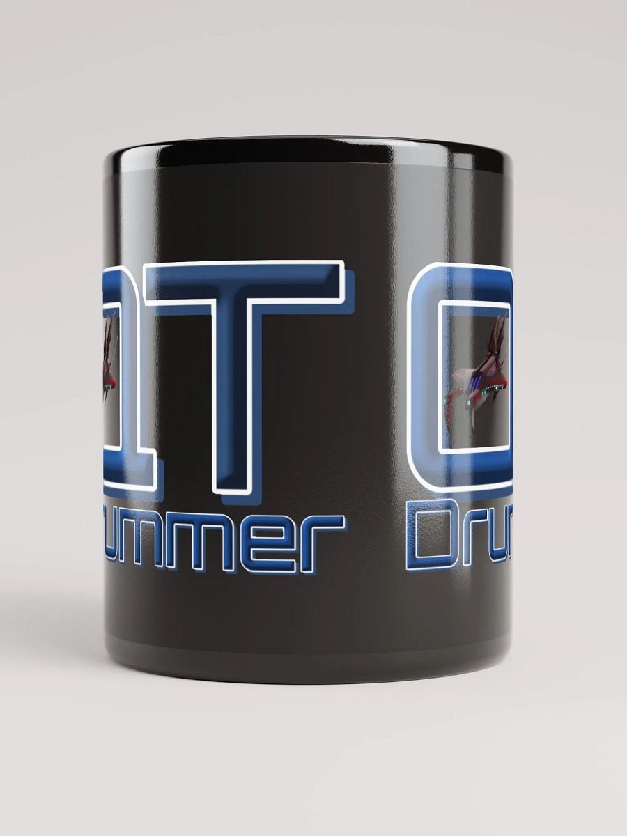 QTDrummer Mug Gloss Black product image (10)