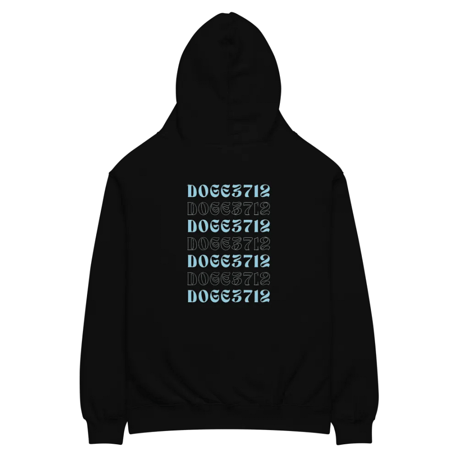Doge3712 Hoodie mit schrift backprint product image (12)