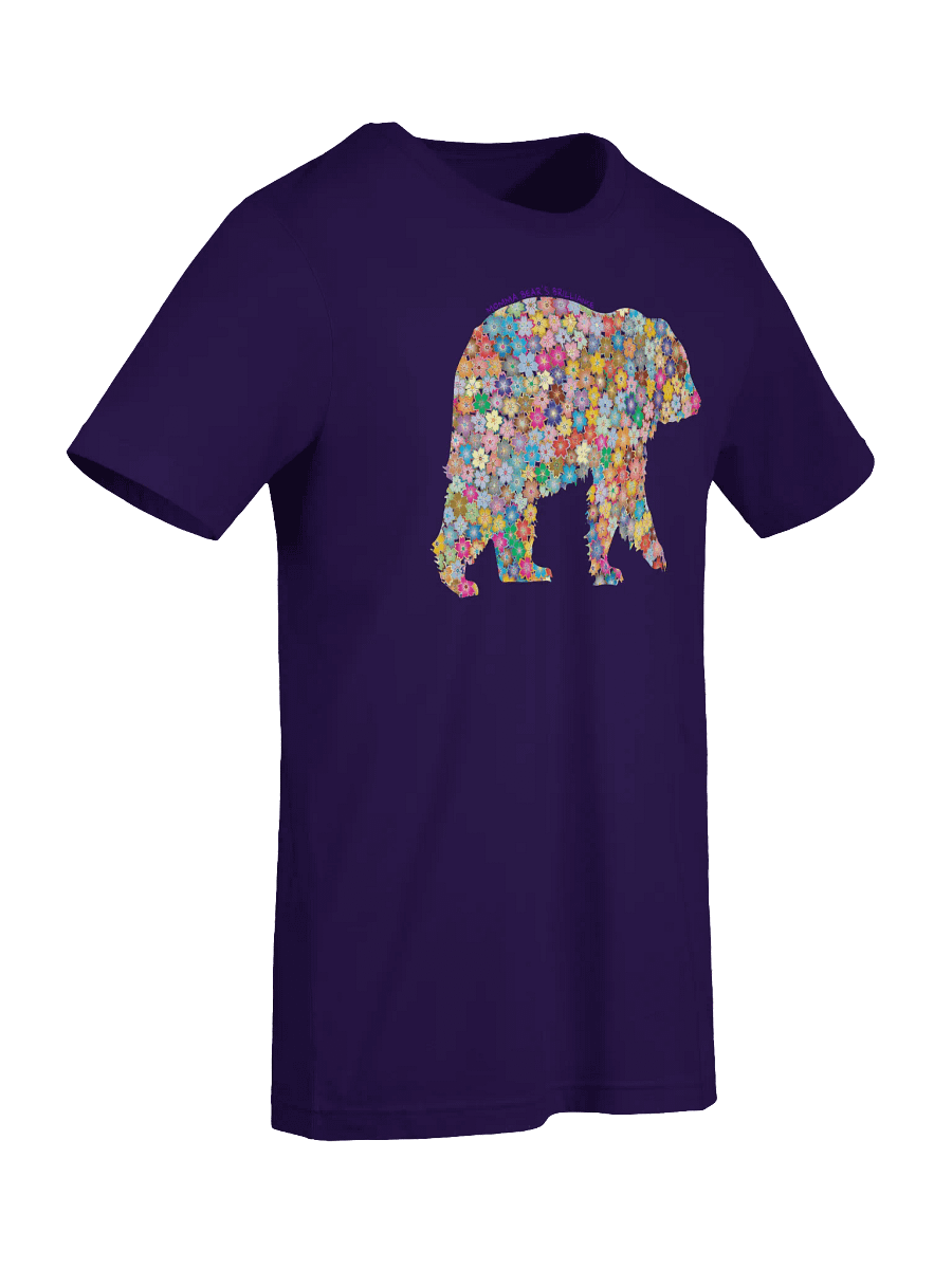 Floral Momma Bear Mosaic T-Shirt product image (4)