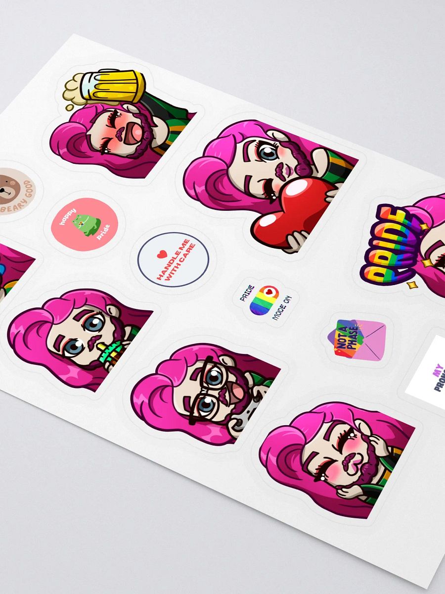 Emote Sticker Sheet product image (3)