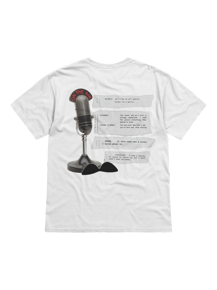 Iconic Court Transcripts T-Shirt product image (2)