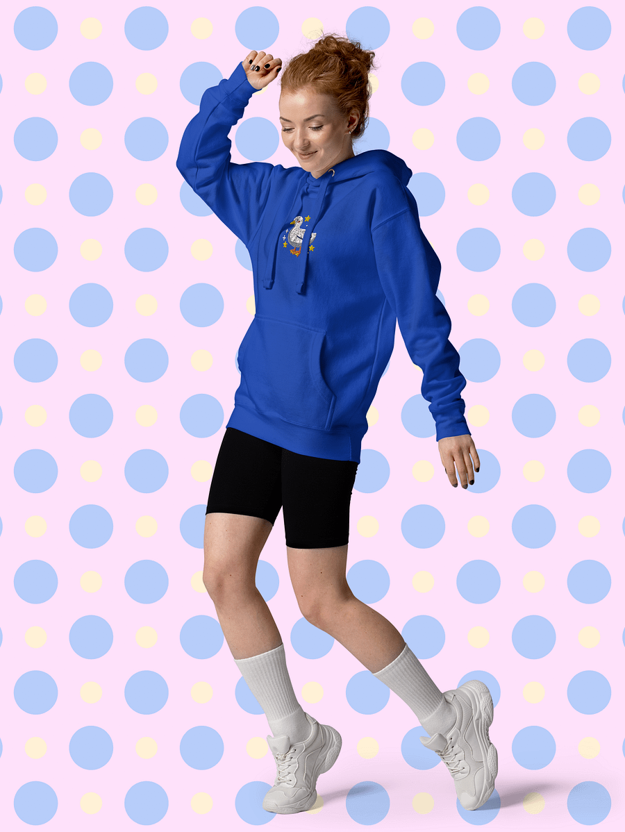 Cute Duck Embroidered Unisex Hoodie product image (4)