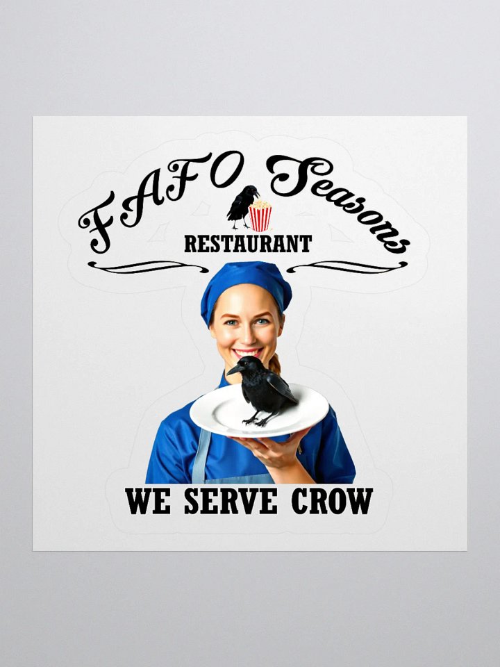 FAFO Seasons Restaurant Sticker product image (1)