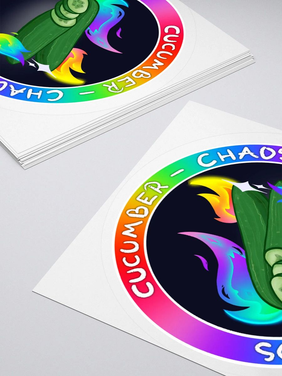 Cucumber Chaos - Sticker product image (10)