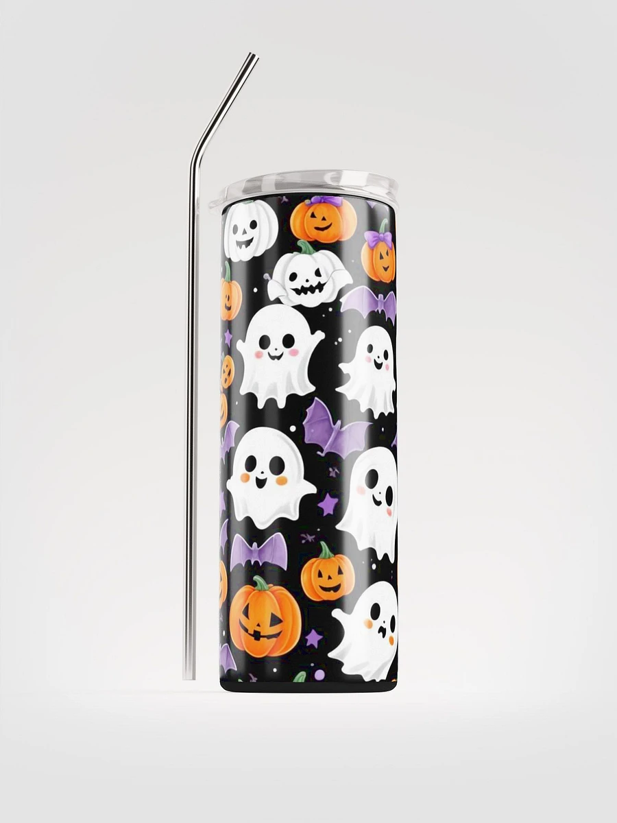 Halloween Theme Ghost Pumpkin Bat Tumbler product image (2)