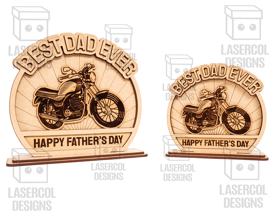 Father's Day Gift Plaque Set 2 (2 Sizes) - Laser Cut Files product image (6)