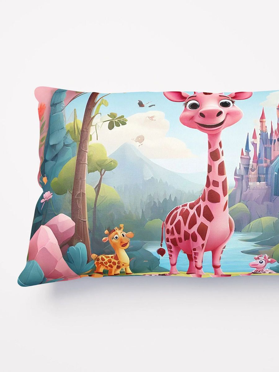 pink giraffe with flower and book product image (8)