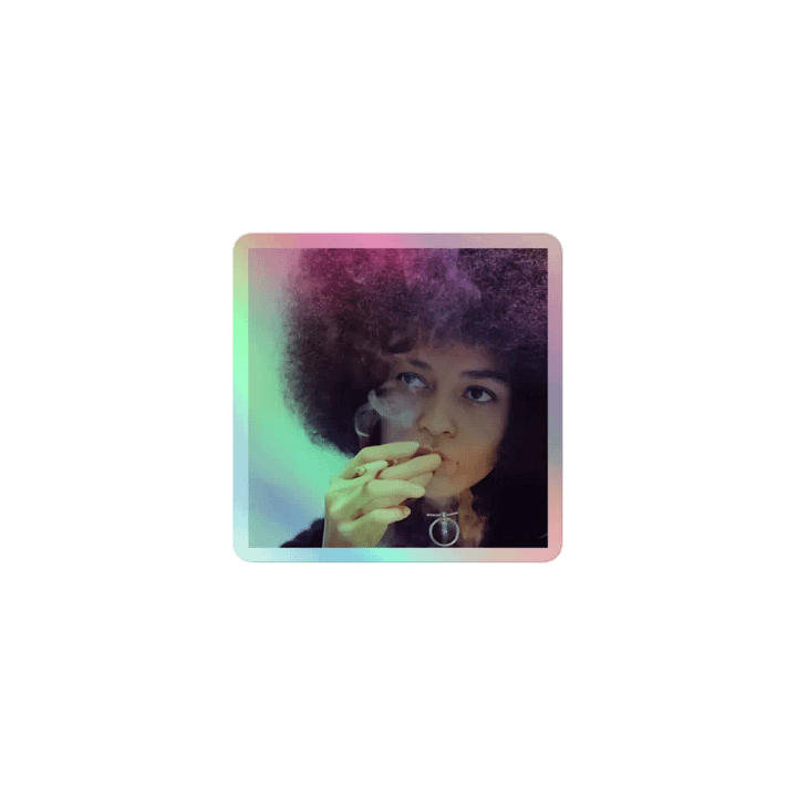 Angela Davis Holographic Sticker product image (1)