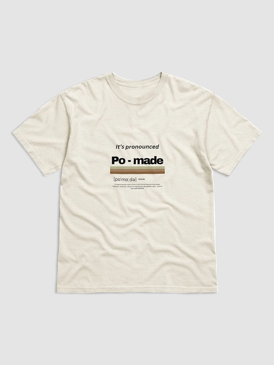 Po-Made Tee (Black font) product image (2)