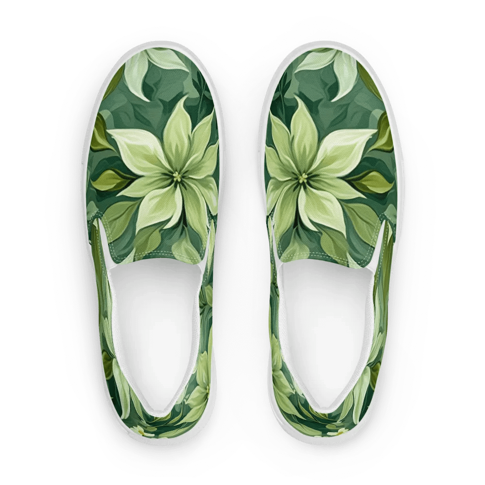 Harmonious Greenery Slip-Ons product image (1)
