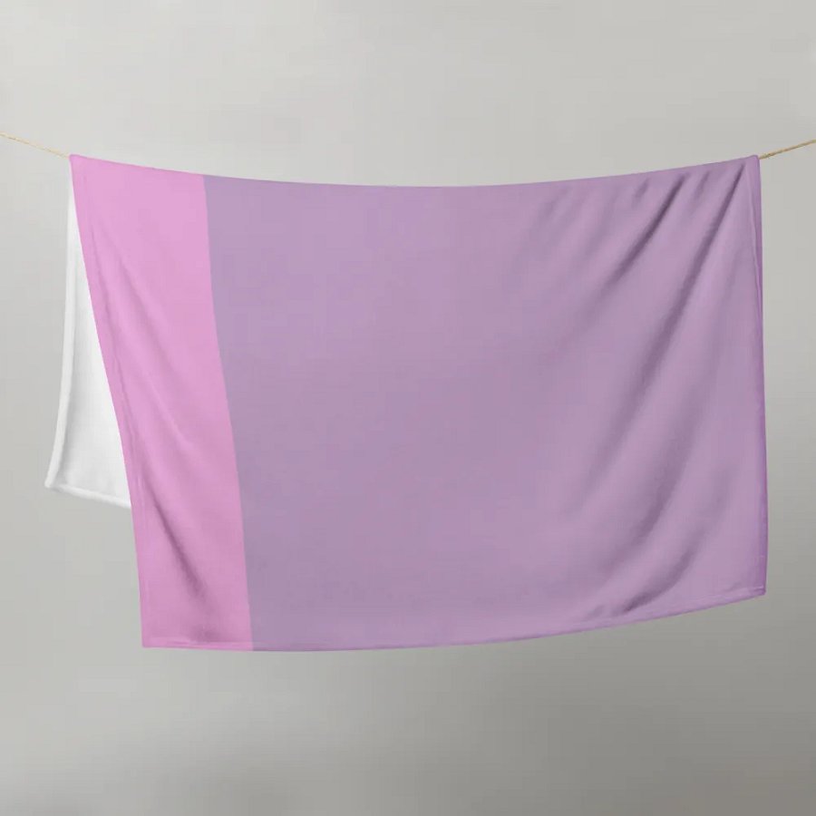 Purple & Pink Granny Blanket (SMALL) product image (9)