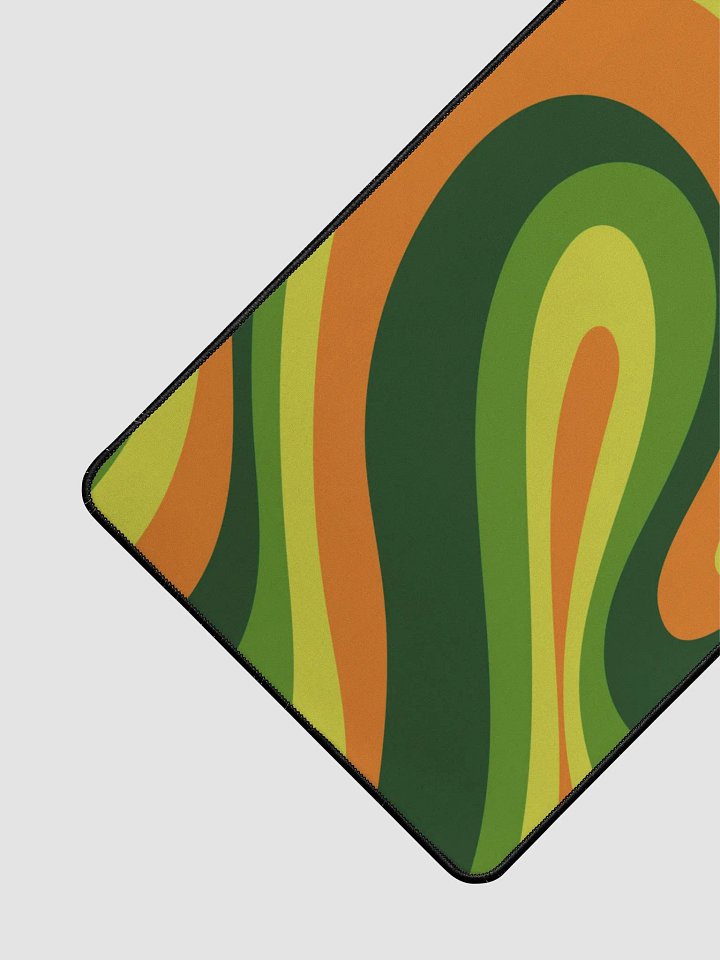 70s inspired Chaos & Co desk mat product image (2)