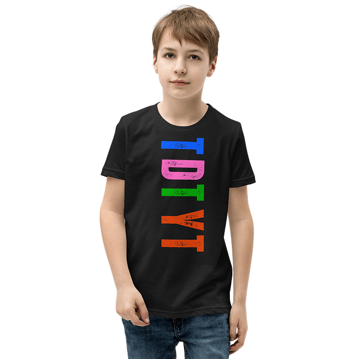 Colorful TDTYT Youth T-Shirt product image (1)