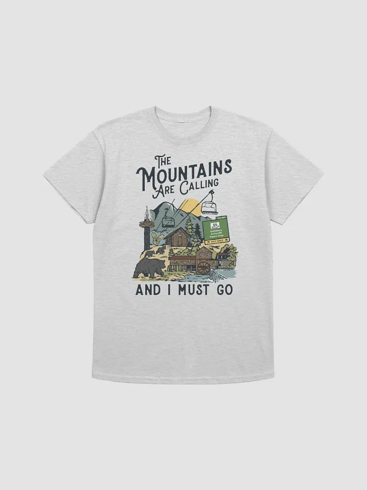 The Mountains Are Calling And I Must Go (Heavyweight T-Shirt) product image (1)