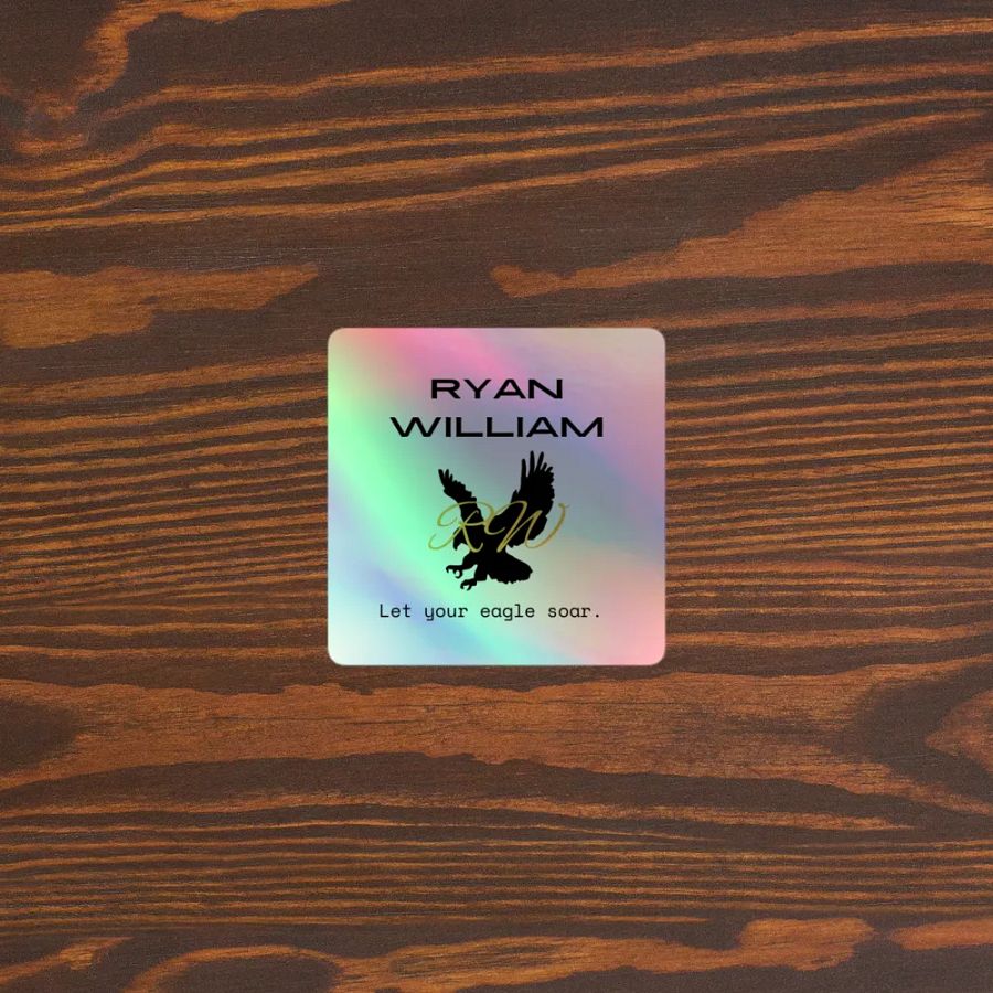 RW LOGO Holographic Sticker product image (3)