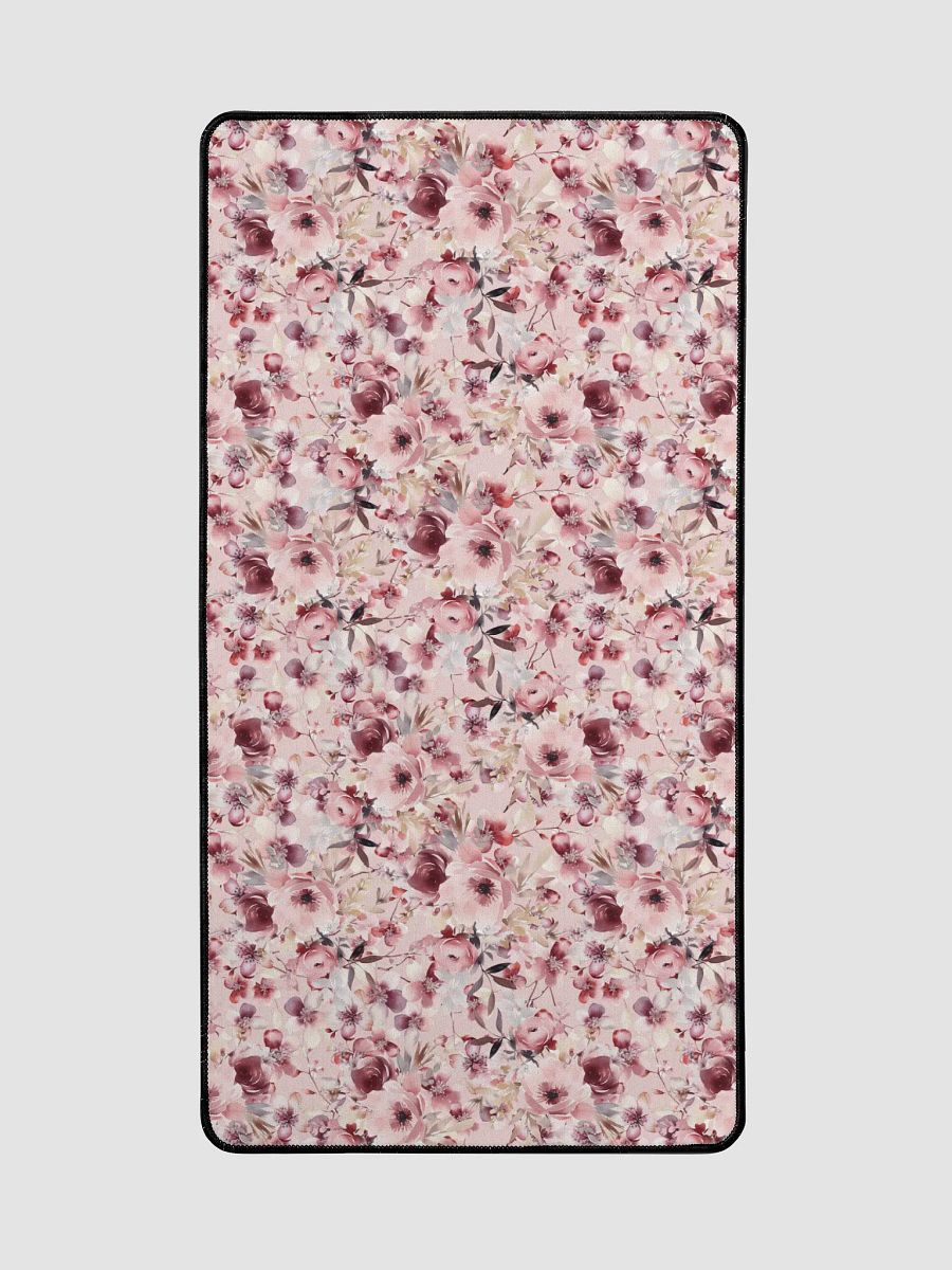 Pink Roses Garden Desk Mat product image (2)