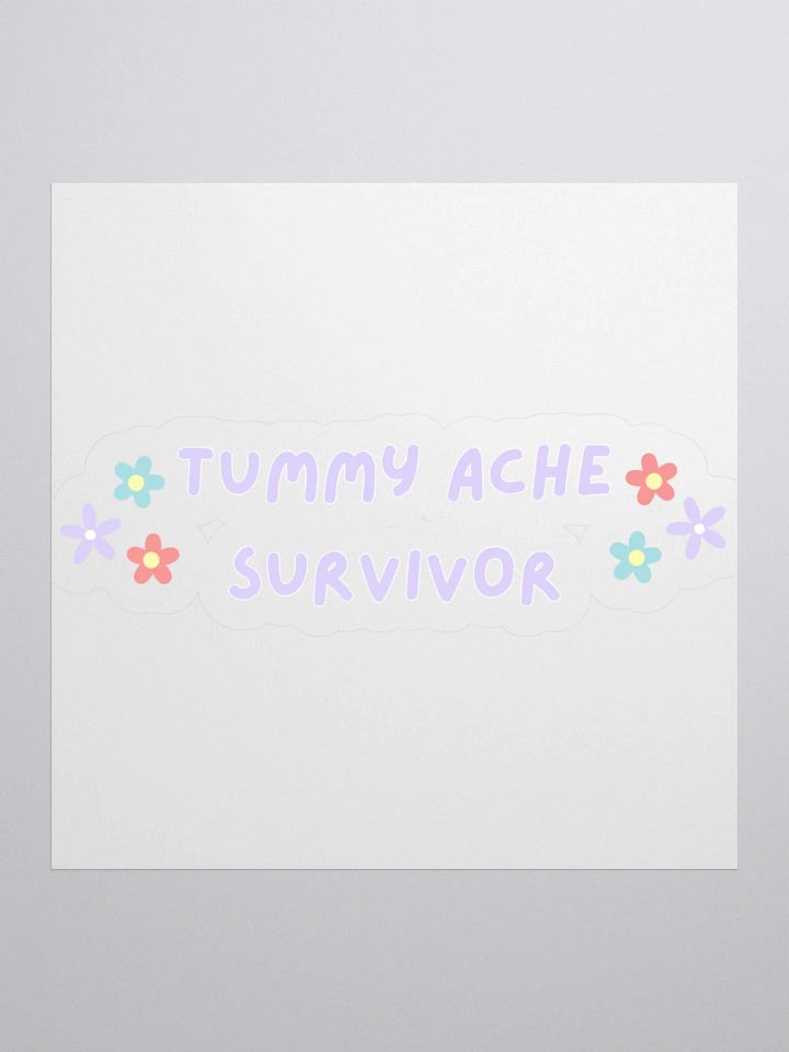 Victimized by Tummy Ache Sticker product image (2)