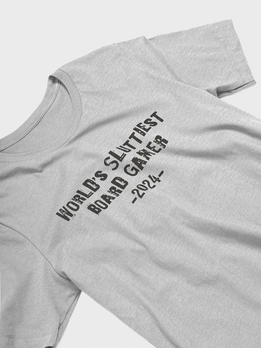 Sexy Board Game Night Shirt, World's Sluttiest Board Gamer 2024 Light T-shirt product image (5)