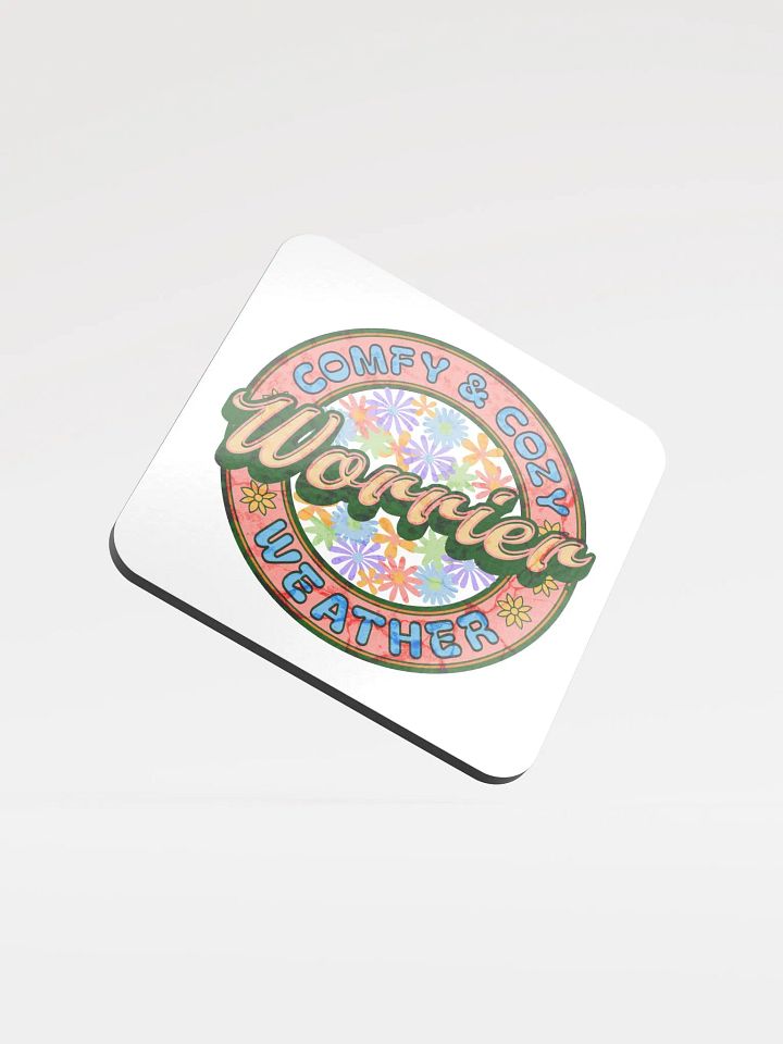 Worrier Comfy And Cozy Weather Glossed Coasters product image (1)