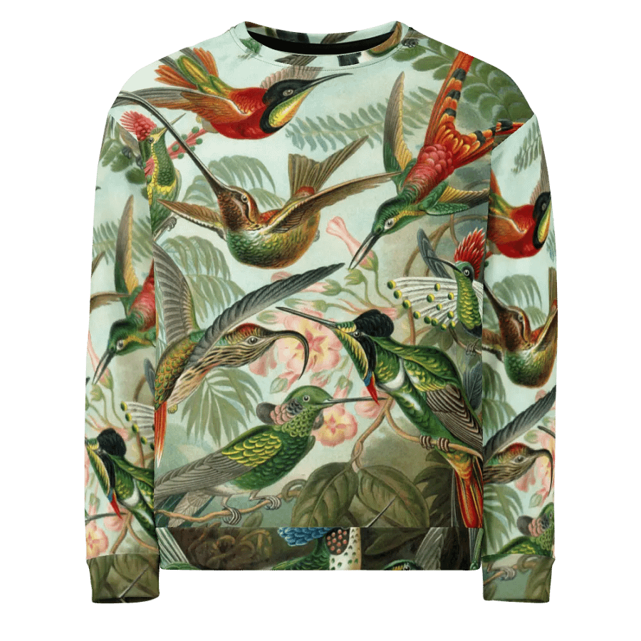 Hummingbirds by Ernst Haeckel Sweatshirt product image (1)