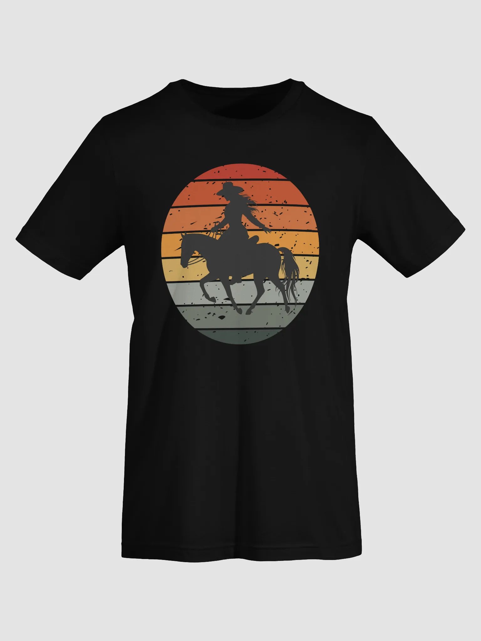 Cowgirl Sunset Funky Bella Canvas Tee product image (65)