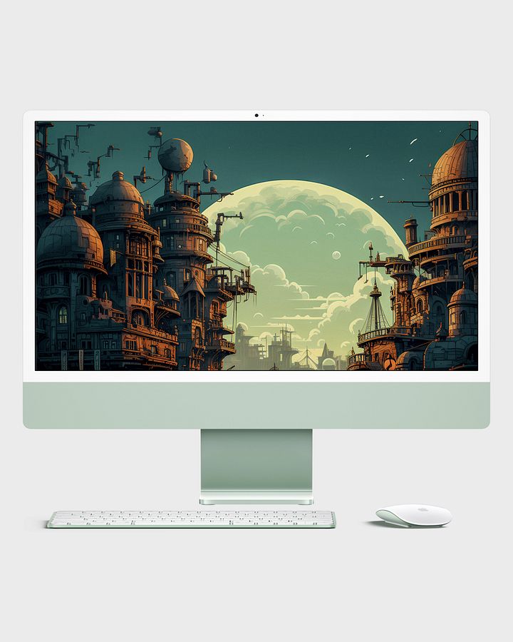 stAImpunk 8K Wallpaper Pack product image (1)