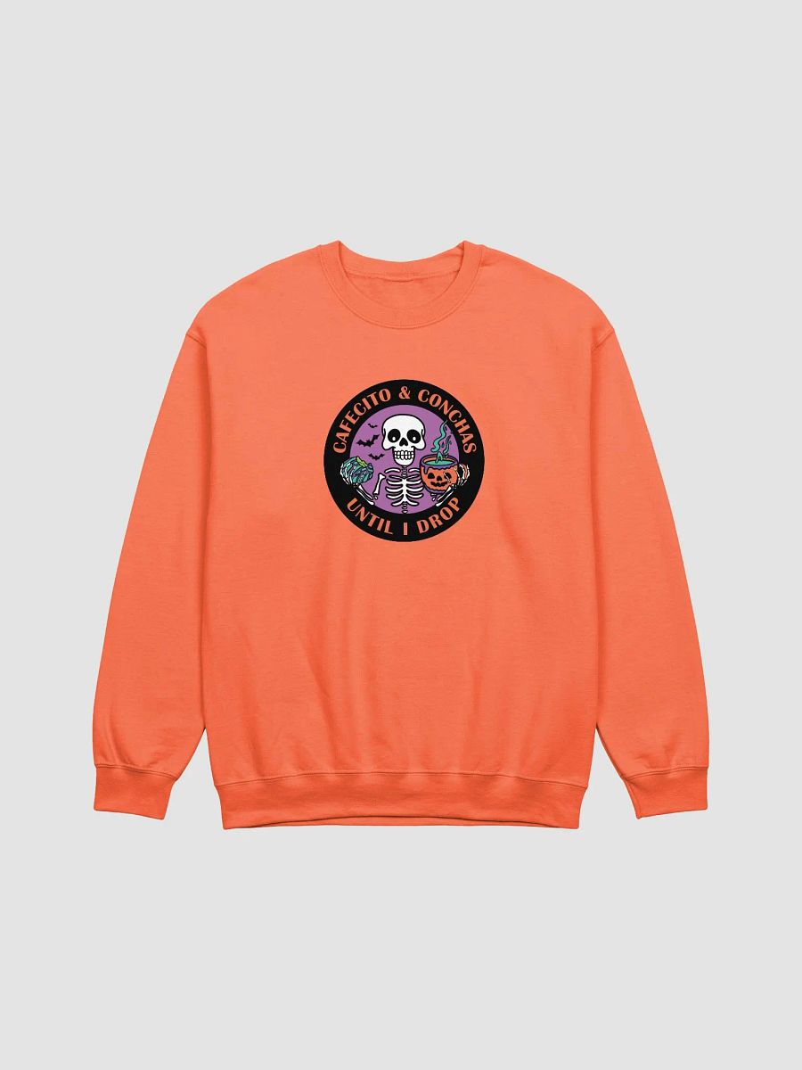 Cafecito and Conchas Halloween Skeleton Classic Crewneck Sweatshirt product image (1)