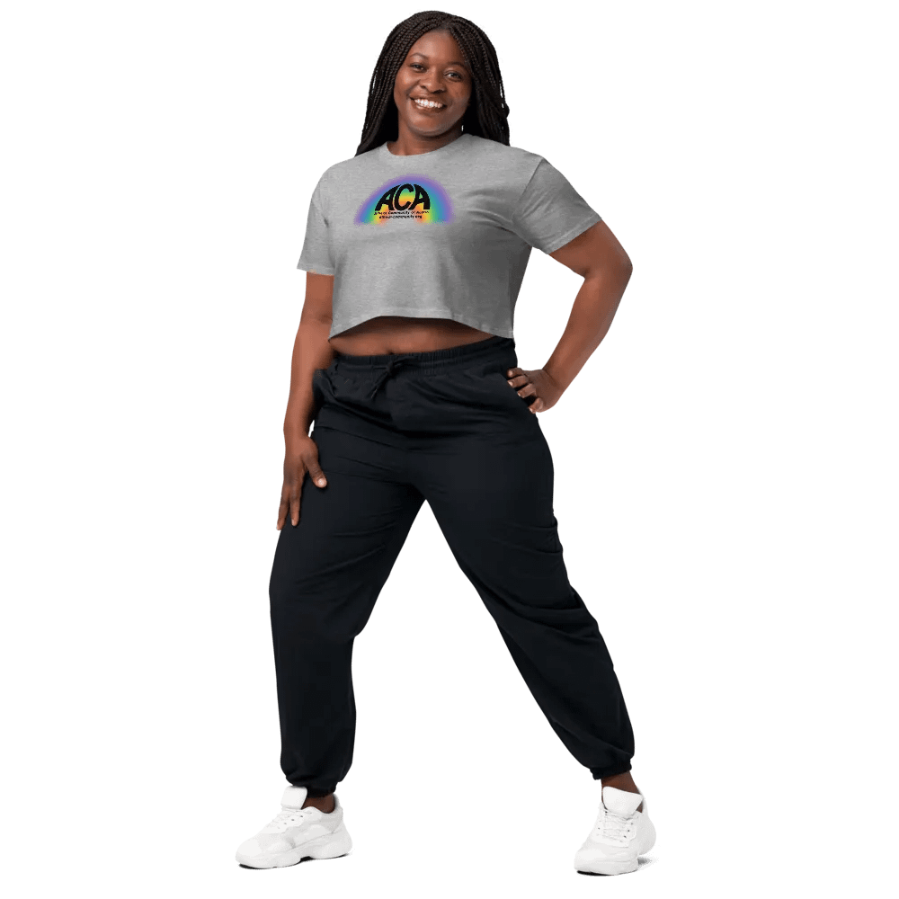 The Atheist Community of Austin Rainbow Crop Top product image (54)
