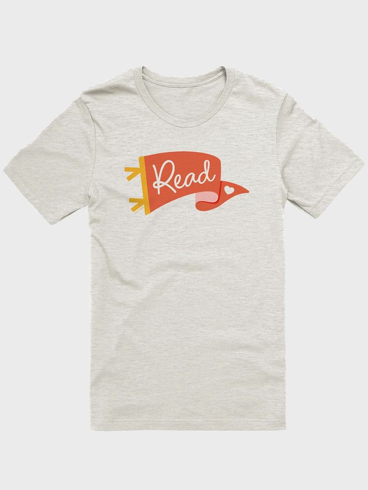 Go Team...Read! Red Pennant T-Shirt product image (1)