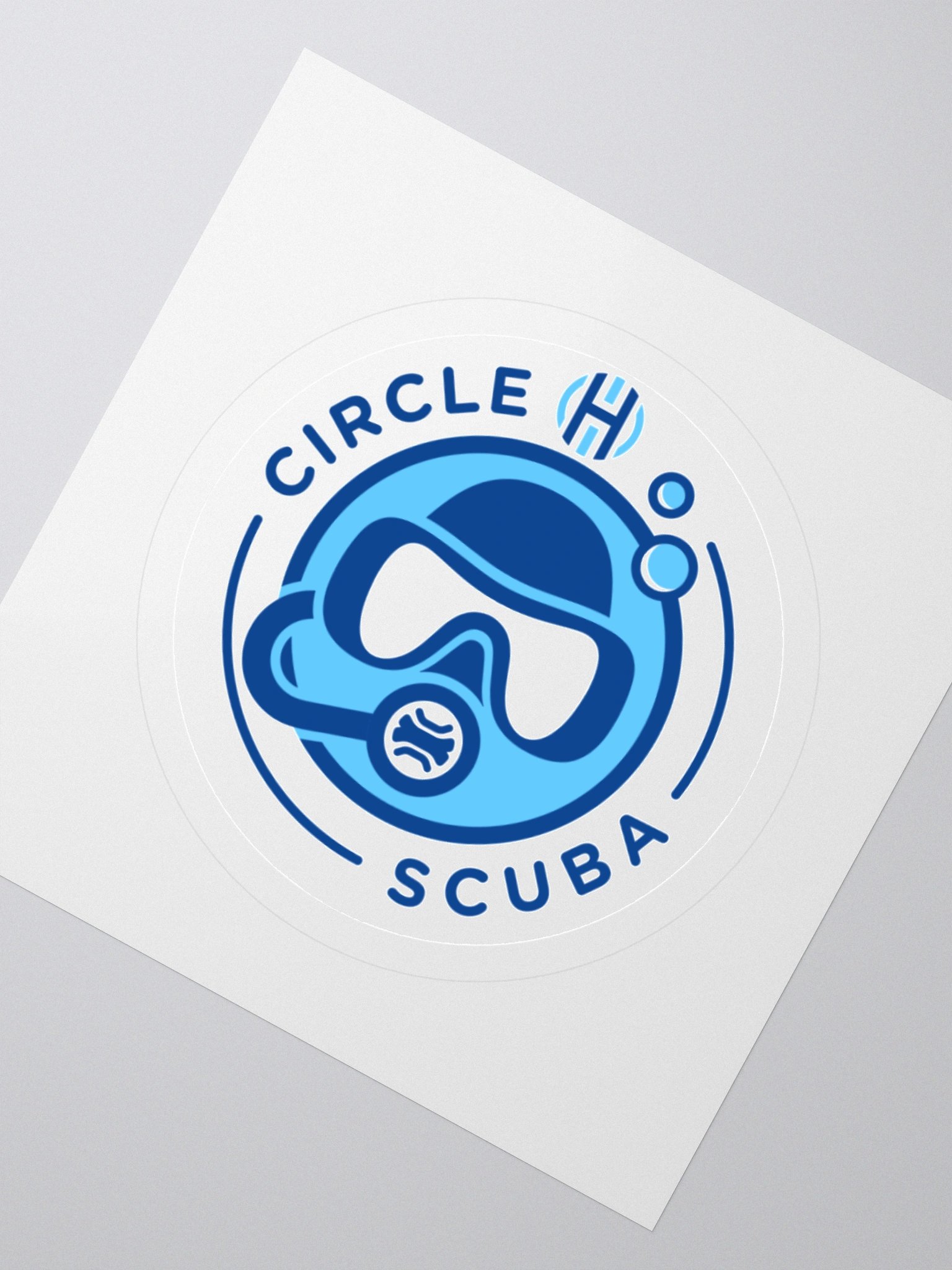 Circle H Scuba Sticker product image (3)