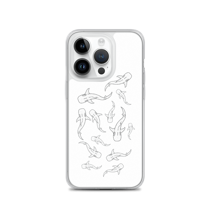 Whale Shark Swarm MagSafe® iPhone® Clear Case product image (3)