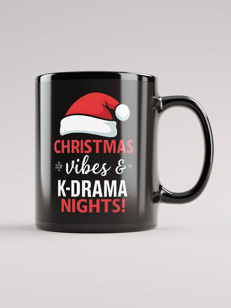 Christmas vibes with Kdrama nights Mug product image (1)