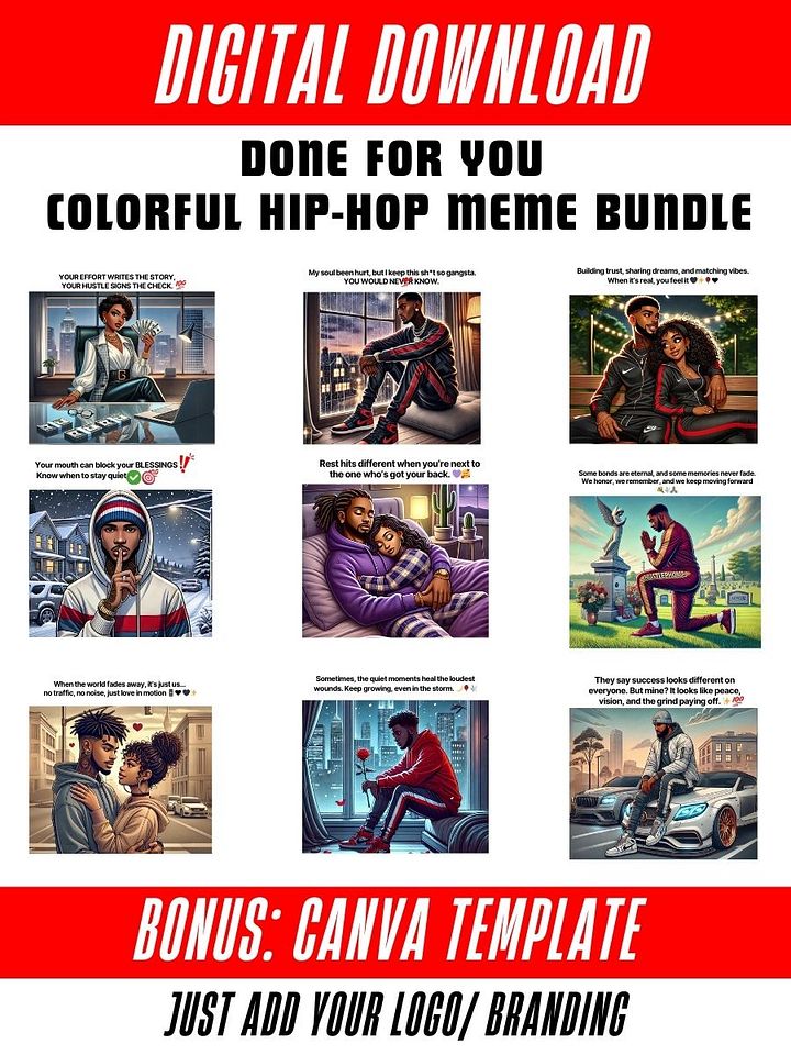 Done For You Urban Meme Bundle Template product image (2)