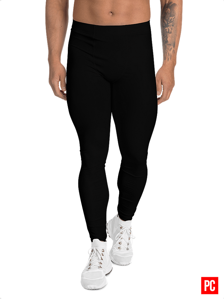 Plain Color Black Leggings product image (1)