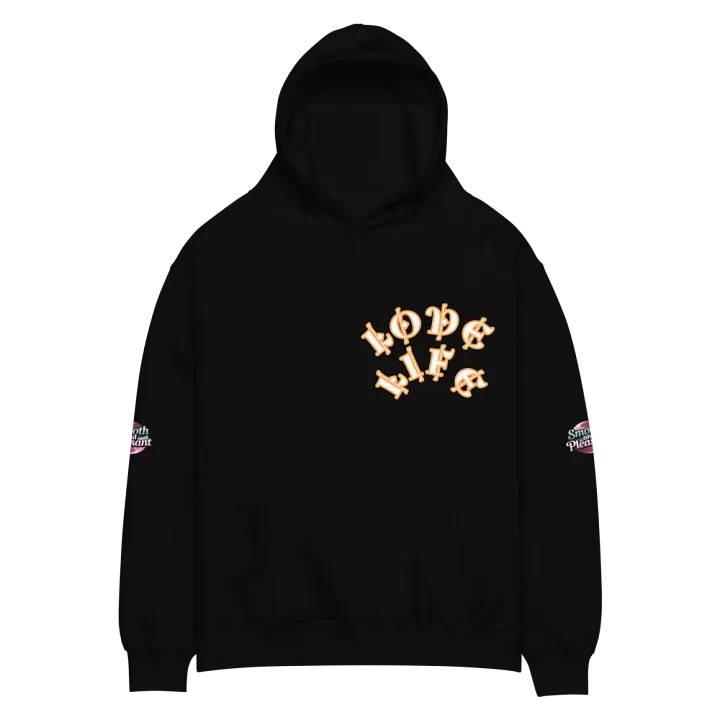 Dynamic Stylized Letters Oversized Hoodie product image (4)