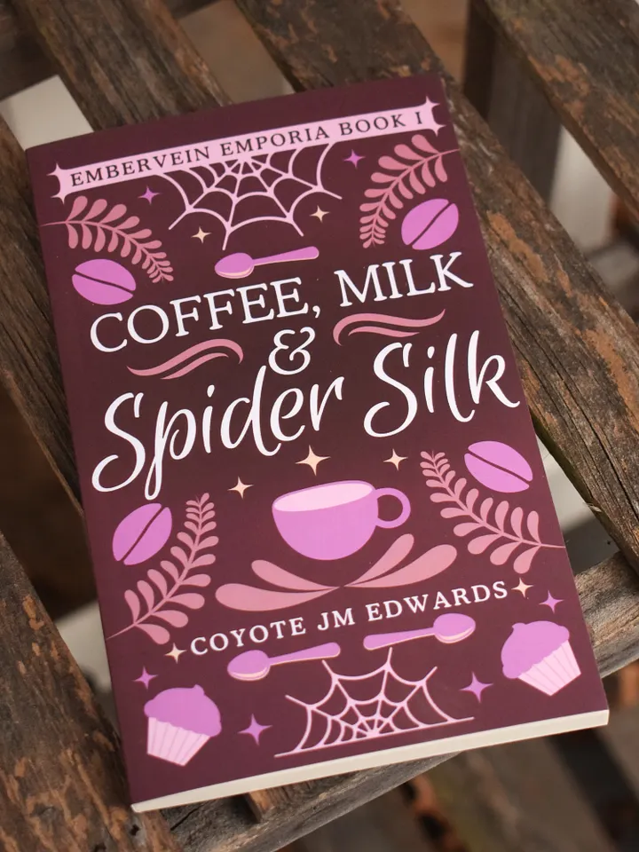Coffee, Milk & Spider Silk (paperback) - Signed! product image (1)