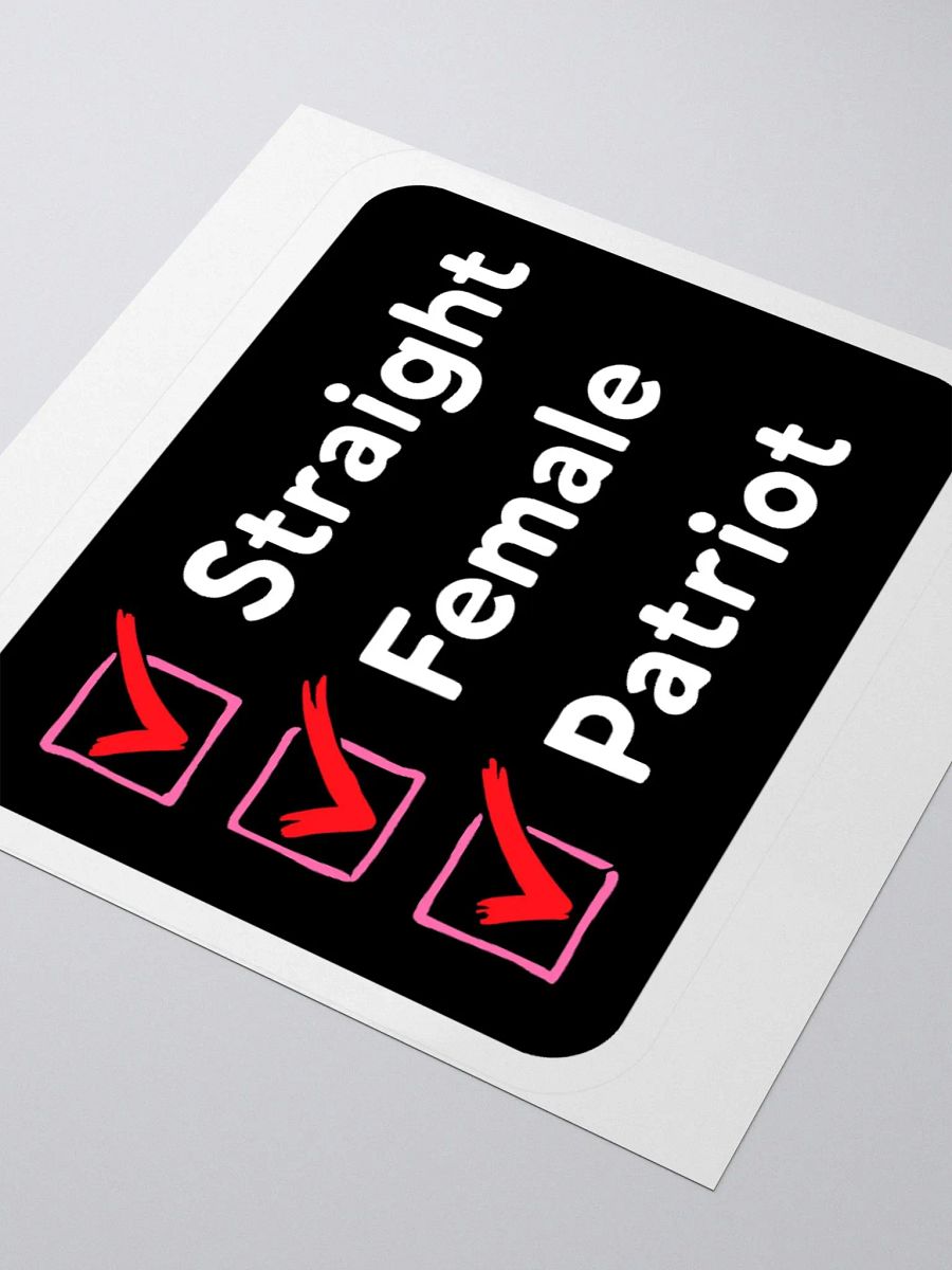 Sticker: Female Checklist product image (6)