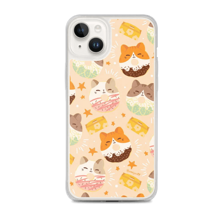 Cat Donut Delight iPhone Case product image (1)