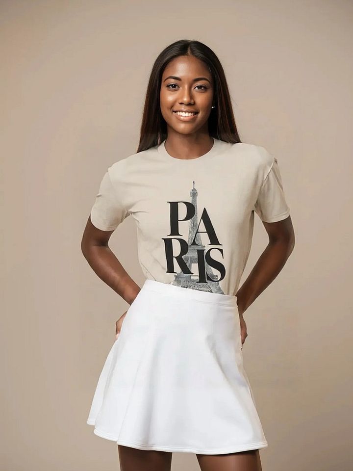 Paris Pulse Tee – Heavyweight Street Cut product image (1)
