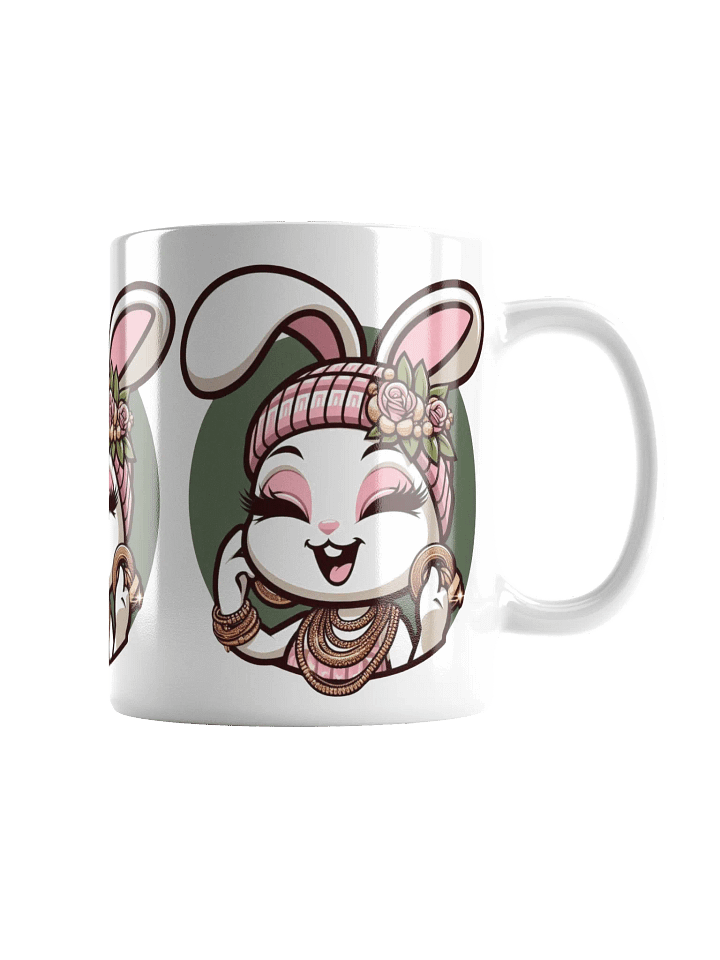 Floral Bunny Bliss Mug product image (1)