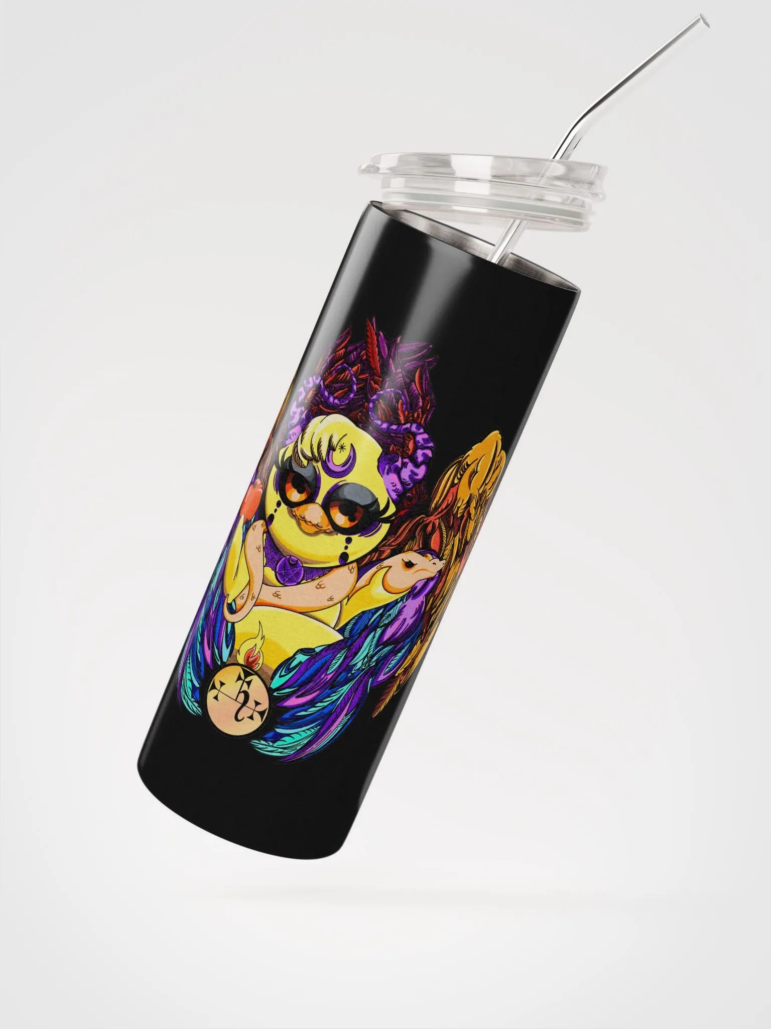 Goth Chicks Rule: Stainless Steel Tumbler product image (2)