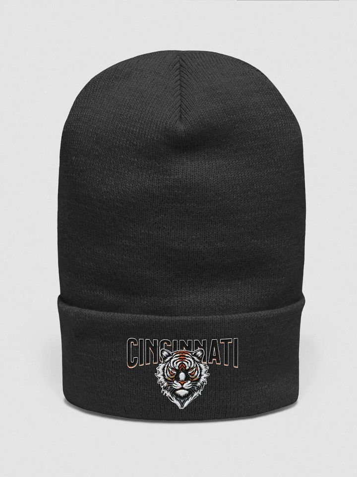 Cincinnati Bengals "Tiger Pride" Embroidered Beanie | NFL | Home Locker product image (1)