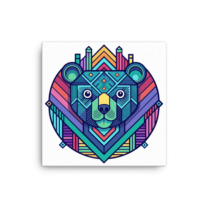 Geometric Mandala Bär 3 product image (1)