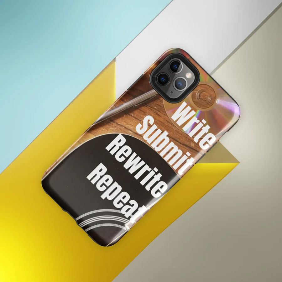 Write Submit Rewrite Repeat Toughness iPhone® Case product image (73)