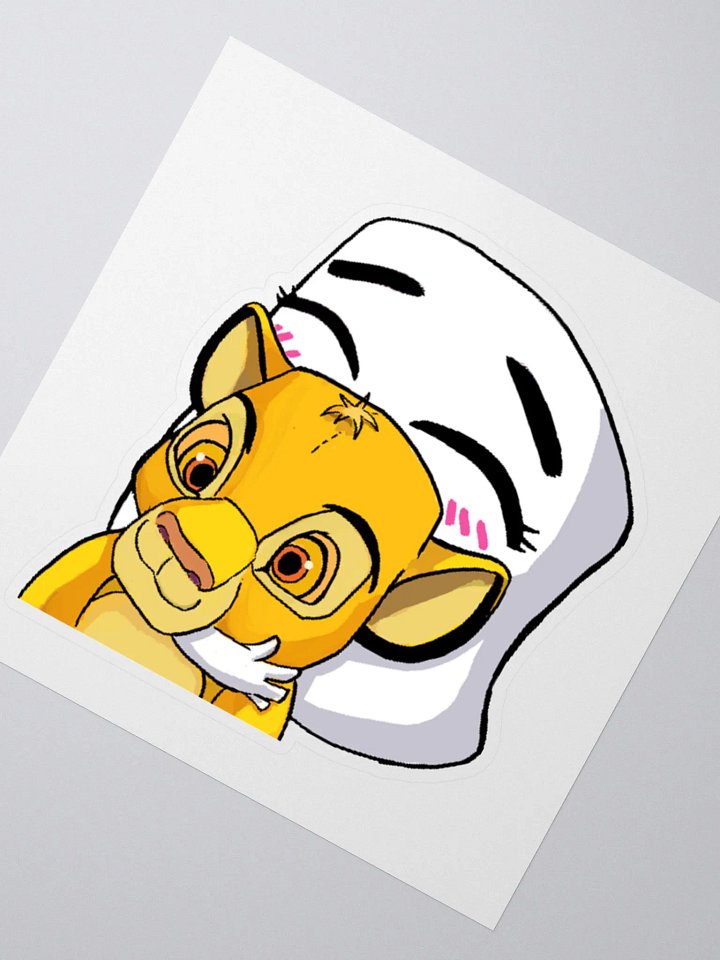 Tofu Hug Sticker product image (2)