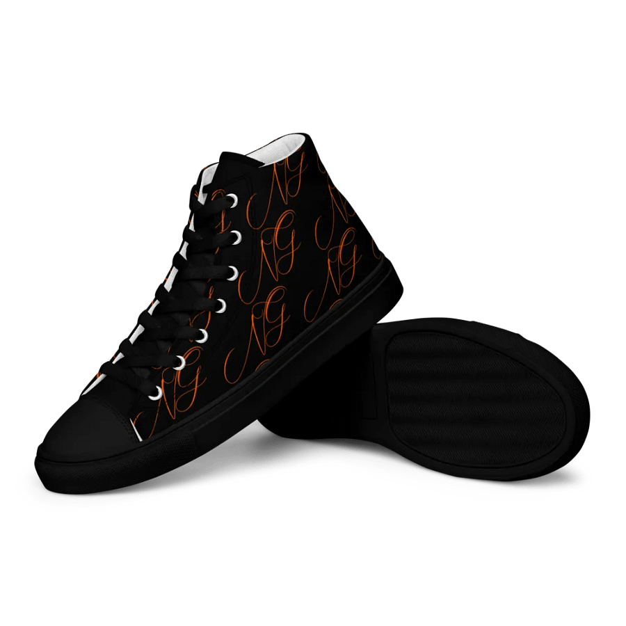 Ng text Men's High Tops product image (16)