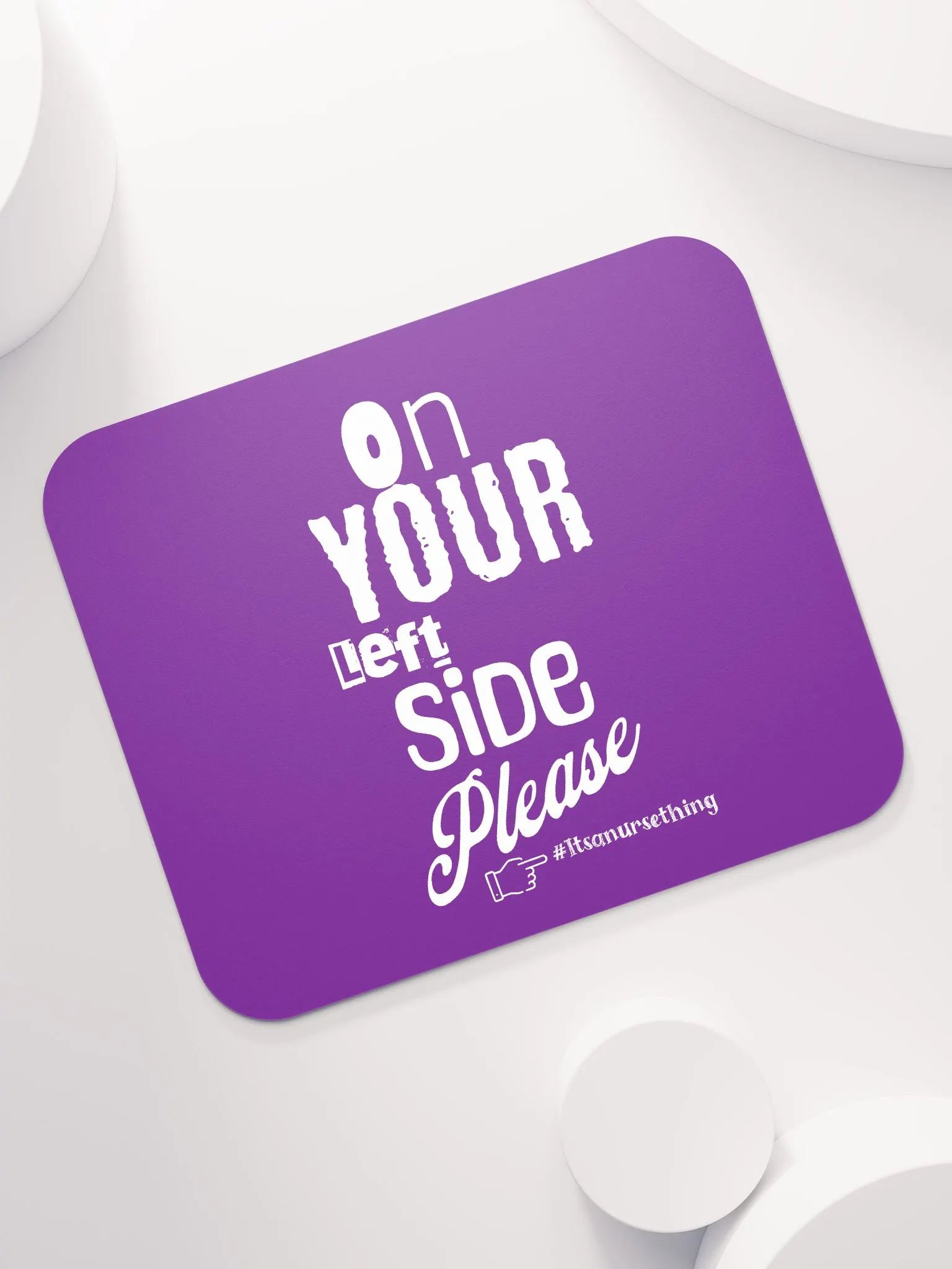 Funny Nurse Mousemat 